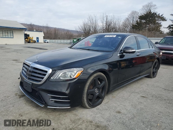 2018 Mercedes-Benz S 560 with VIN WDDUG8GB7JA379339, listed as a Copart auction lot 47757745 with 189,025 mi miles and Clean Title. Bid and sale history available at carsss.com. Image 2.