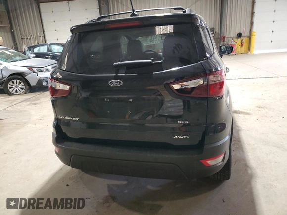2018 Ford EcoSport SES z VIN MAJ6P1CL6JC237230, wystawiony jako Copart lot #51381235 z przebiegiem 13 200 mil mil oraz Szkoda całkowita • Salvage title. Historia ofert i sprzedaży dostępna na DreamBid. Obrazek 6.