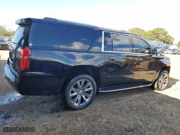 2020 Chevrolet Suburban Premier with VIN 1GNSKJKC7LR175188, listed as a Copart auction lot 80072084 with 81,073 mi miles and Salvage Title. Bid and sale history available at carsss.com. Image 3.