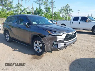 2021 Toyota Highlander L with VIN 5TDZZRAH4MS068164, listed as a IAAI auction lot 42324216 with 257,056 mi miles and . Bid and sale history available at DreamBid. Image 1.
