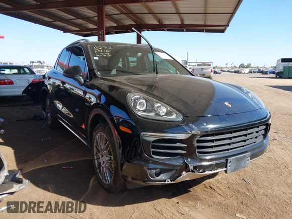 2016 Porsche Cayenne S E-Hybrid with VIN WP1AE2A24GLA17229, listed as a IAAI auction lot 41371847 with 81,674 mi miles and . Bid and sale history available at DreamBid. Image 1.
