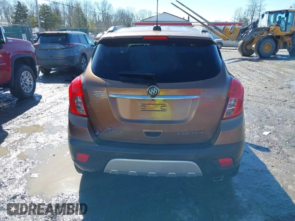 2016 Buick Encore Leather with VIN KL4CJCSB2GB551551, listed as a IAAI auction lot 41635247 with 87,086 mi miles. Bid and sale history available at carsss.com. Image 16.