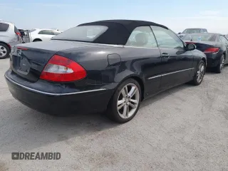 2008 Mercedes-Benz CLK-Class 3.5L with VIN WDBTK56F48F256262, listed as a Copart auction lot 74918114 with 0 mi miles and Salvage Title. Bid and sale history available at carsss.com. Image 3.