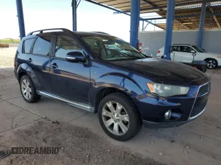 2011 Mitsubishi Outlander SE with VIN JA4AS3AW5BU032435, listed as a Copart auction lot 57163715 with 188,551 mi miles and Clean title. Bid and sale history available at DreamBid. Image 4.