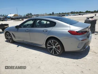 2024 BMW 8 Series 840i with VIN WBAGV2C02RCP37314, listed as a Copart auction lot 56403074 with 94 mi miles and Salvage Title. Bid and sale history available at carsss.com. Image 2.