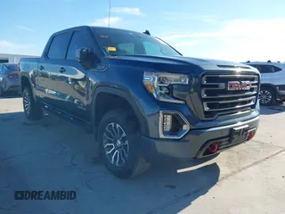 2021 GMC Sierra 1500 AT4 with VIN 3GTP9EED6MG155344, listed as a IAAI auction lot 41224538 with 1 mi miles. Bid and sale history available at carsss.com. Image 1.