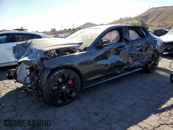 2024 Jaguar XF with VIN SAJB64FX3RCY94334, listed as a Copart auction lot 78082974 with Not provided miles and Salvage title. Bid and sale history available at DreamBid. Image 1.
