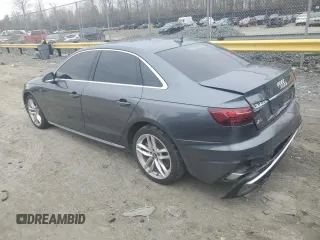 2020 Audi A4 Premium with VIN WAUDNAF48LN014719, listed as a Copart auction lot 43720865 with Not provided miles and Salvage title. Bid and sale history available at DreamBid. Image 2.