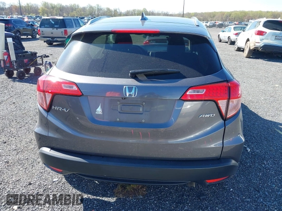 2016 Honda HR-V EX-L w/Navi with VIN 3CZRU6H70GM726023, listed as a IAAI auction lot 42049814 with 120,123 mi miles. Bid and sale history available at carsss.com. Image 16.