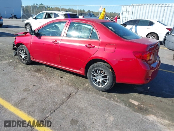 2010 Toyota Corolla with VIN 1NXBU4EE2AZ319575, listed as a IAAI auction lot 41836805 with 248,318 mi miles. Bid and sale history available at carsss.com. Image 3.