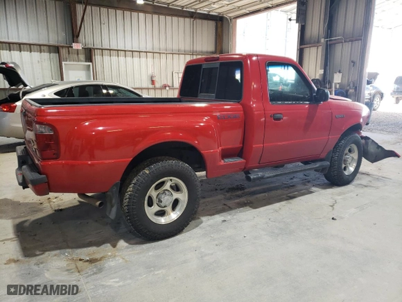 2002 Ford Ranger XL with VIN 1FTYR11U62PA10767, listed as a Copart auction lot 85024224 with 186,312 mi miles and Salvage Title. Bid and sale history available at carsss.com. Image 3.