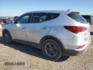 2017 Hyundai Santa Fe 2.4L with VIN 5XYZT3LB3HG492946, listed as a Copart auction lot 43268505 with 164,630 mi miles and Salvage title. Bid and sale history available at DreamBid. Image 2.