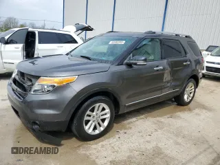 2015 Ford Explorer XLT with VIN 1FM5K7D87FGC53272, listed as a Copart auction lot 53465955 with 180,210 mi miles and Salvage Title. Bid and sale history available at DreamBid. Image 1.