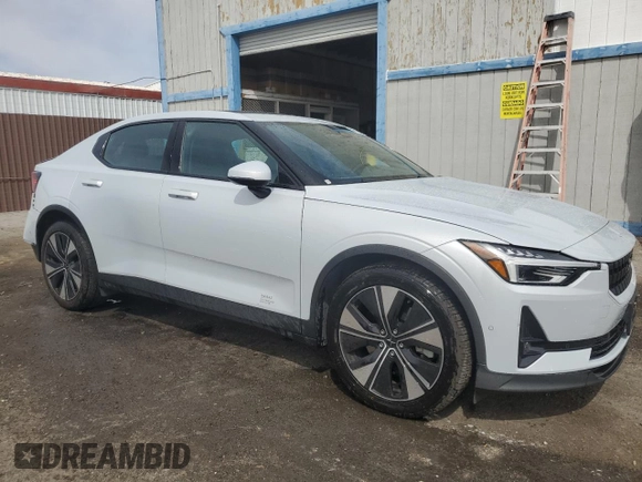 2023 Polestar 2 with VIN YSMEG3KA7PL145087, listed as a Copart auction lot 53559005 with 52,324 mi miles and Clean Title. Bid and sale history available at carsss.com. Image 4.