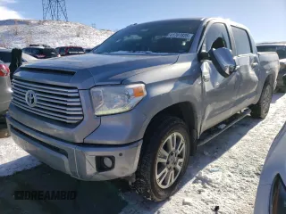 2016 Toyota Tundra 4WD Truck Platinum with VIN 5TFAW5F15GX507476, listed as a Copart auction lot 41707825 with 123,425 mi miles and Salvage Title. Bid and sale history available at carsss.com. Image 1.