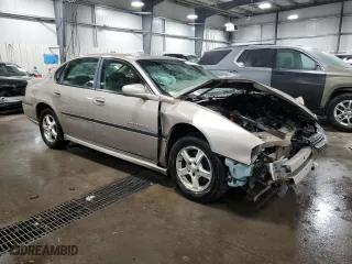 2003 Chevrolet Impala LS with VIN 2G1WH55KX39439428, listed as a Copart auction lot 81172334 with 131,801 mi miles and Non Repairable. Bid and sale history available at carsss.com. Image 4.