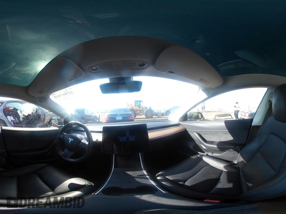 2018 Tesla Model 3 Long Range Battery with VIN 5YJ3E1EA0JF056979, listed as a IAAI auction lot 41865849 with 97,319 mi miles. Bid and sale history available at carsss.com. Image 21.