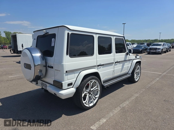 2014 Mercedes-Benz G-Class G 63 AMG with VIN WDCYC7DF9EX221879, listed as a Copart auction lot 53877625 with 58,778 mi miles and Clean Title. Bid and sale history available at carsss.com. Image 4.
