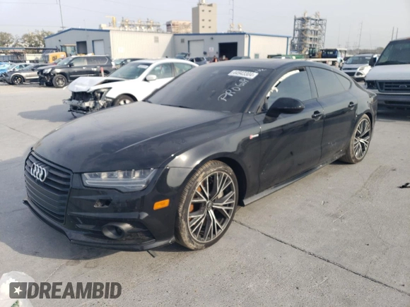 2017 Audi A7 Prestige with VIN WAU22AFC4HN105999, listed as a Copart auction lot 44943304 with 0 mi miles. Bid and sale history available at carsss.com. Image 1.