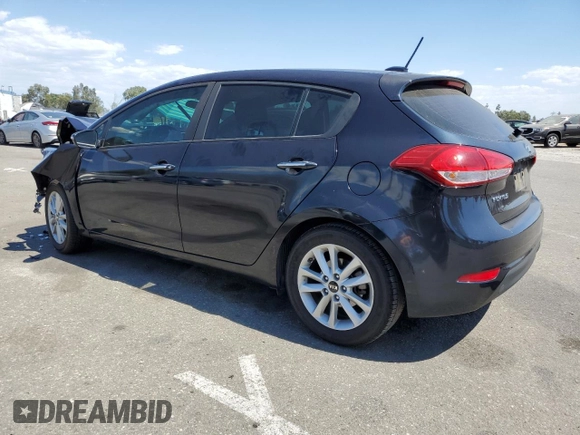 2017 Kia Forte LX with VIN KNAFK5A81H5698815, listed as a Copart auction lot 70346154 with 96,945 mi miles and Salvage Title. Bid and sale history available at carsss.com. Image 2.