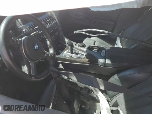 2015 BMW 6 Series 650i xDrive with VIN WBA6B4C50FD760852, listed as a Copart auction lot 61488094 with Not Provided miles and Salvage Title. Bid and sale history available at DreamBid. Image 7.