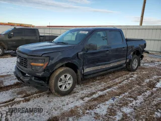 2024 Ford F-150 XL с VIN 1FTFW1L55RKD42048, выставлен на аукционе Copart как лот 45722795 с пробегом 15 565 миль миль и Списание • Salvage title. История ставок и продаж доступна на DreamBid. Изображение 1.
