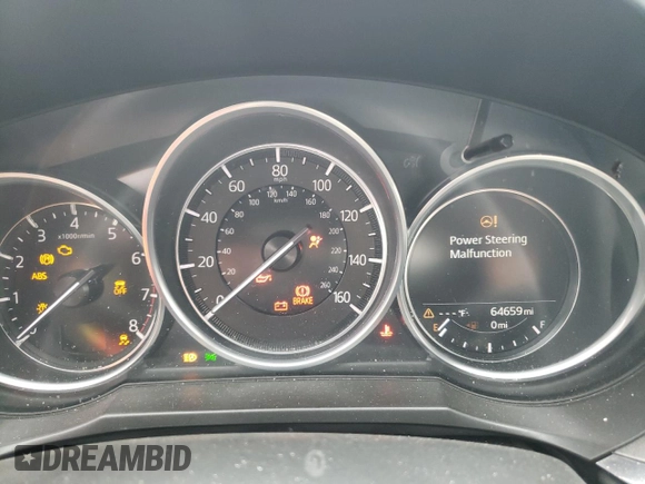 2019 Mazda 6 Grand Touring Reserve with VIN JM1GL1WY5K1509720, listed as a Copart auction lot 51941585 with 64,659 mi miles and Salvage Title. Bid and sale history available at carsss.com. Image 9.