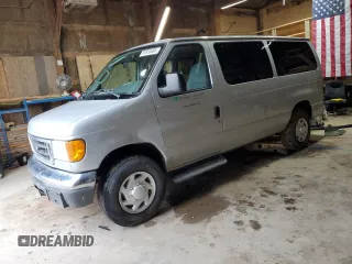 2006 Ford Econoline Passenger XL with VIN 1FBNE31L66HA25436, listed as a Copart auction lot 50935865 with 105,365 mi miles and Clean Title. Bid and sale history available at carsss.com. Image 1.