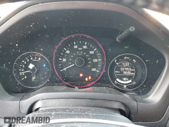 2022 Honda HR-V Sport with VIN 3CZRU6H15NM775064, listed as a Copart auction lot 88427535 with 37,959 mi miles and Salvage Title. Bid and sale history available at carsss.com. Image 9.