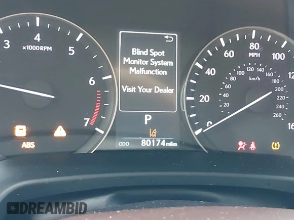 2019 Lexus RX with VIN 2T2ZZMCA8KC150189, listed as a IAAI auction lot 41063253 with 81,000 mi miles. Bid and sale history available at carsss.com. Image 15.