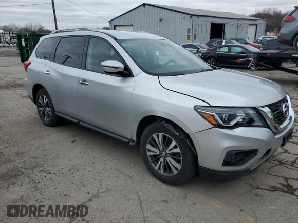 2017 Nissan Pathfinder Platinum with VIN 5N1DR2MN2HC672950, listed as a Copart auction lot 51101995 with 123,943 mi miles and Clean Title. Bid and sale history available at carsss.com. Image 4.