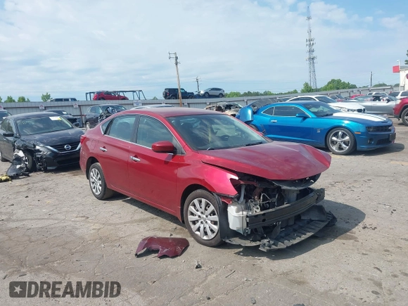 2017 Nissan Sentra SV with VIN 3N1AB7AP3HY250470, listed as a IAAI auction lot 42322588 with 163,123 mi miles and . Bid and sale history available at DreamBid. Image 1.