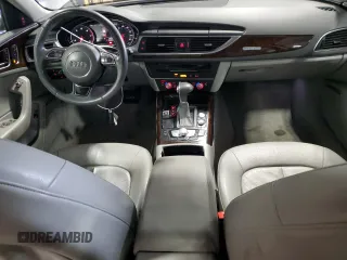 2015 Audi A6 Premium Plus with VIN WAUGFAFC7FN019738, listed as a Copart auction lot 54540785 with 135,950 mi miles and Salvage title. Bid and sale history available at DreamBid. Image 8.