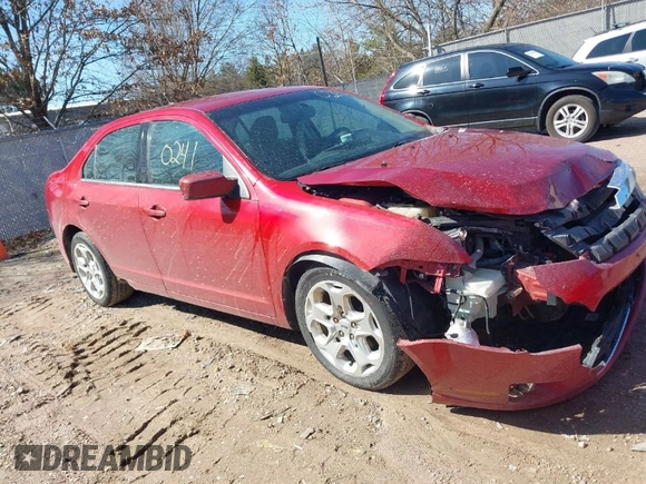 2010 Ford Fusion SE with VIN 3FAHP0HA7AR345092, listed as a IAAI auction lot 41910241 with 135,805 mi miles. Bid and sale history available at carsss.com. Image 1.