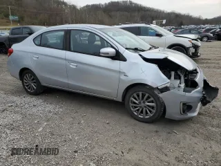 2018 Mitsubishi Mirage G4 SE with VIN ML32F4FJ4JHF15137, listed as a Copart auction lot 80578734 with 84,466 mi miles and Salvage Title. Bid and sale history available at carsss.com. Image 4.