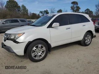 2008 Acura MDX Tech/Pwr Tail Gate with VIN 2HNYD28658H553224, listed as a Copart auction lot 47778845 with 207,664 mi miles and Salvage Title. Bid and sale history available at carsss.com. Image 1.