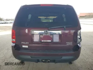 2013 Honda Pilot Touring with VIN 5FNYF4H96DB079063, listed as a Copart auction lot 50065955 with 215,535 mi miles and Salvage Title. Bid and sale history available at carsss.com. Image 6.