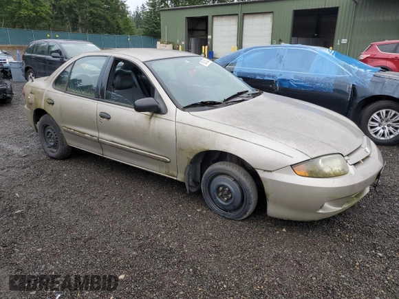 2003 Chevrolet Cavalier with VIN 1G1JC52FX37318173, listed as a Copart auction lot 75631434 with 0 mi miles and Clean Title. Bid and sale history available at carsss.com. Image 4.