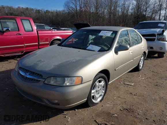 2001 Nissan Altima GXE with VIN 1N4DL01A71C118438, listed as a IAAI auction lot 41538461 with 1 mi miles. Bid and sale history available at carsss.com. Image 2.