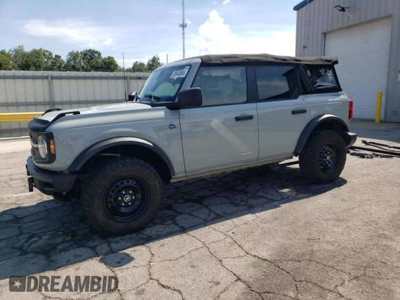 2021 Ford Bronco with VIN 1FMEE5BP4MLA94558, listed as a Copart auction lot 68940904 with 59,409 mi miles and Salvage title. Bid and sale history available at DreamBid. Image 1.