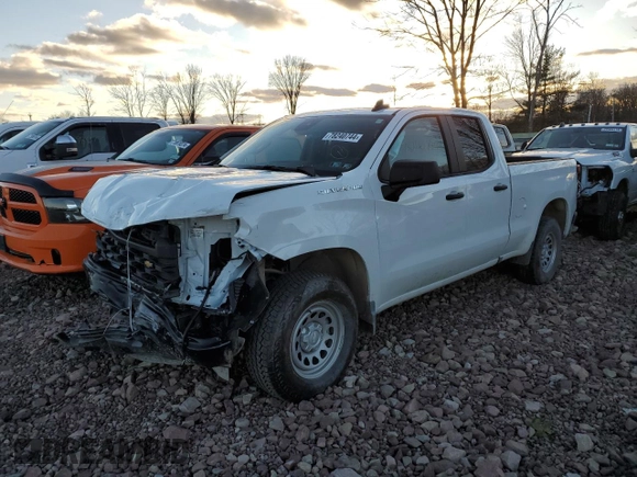 2024 Chevrolet Silverado 1500 Work Truck with VIN 1GCRDAEK7RZ311395, listed as a Copart auction lot 78240744 with Not Provided miles and Salvage Title. Bid and sale history available at DreamBid. Image 1.