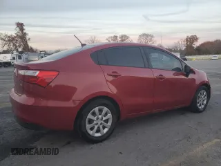 2017 Kia Rio LX with VIN KNADM4A38H6049667, listed as a Copart auction lot 80055054 with 77,445 mi miles and Clean Title. Bid and sale history available at carsss.com. Image 3.