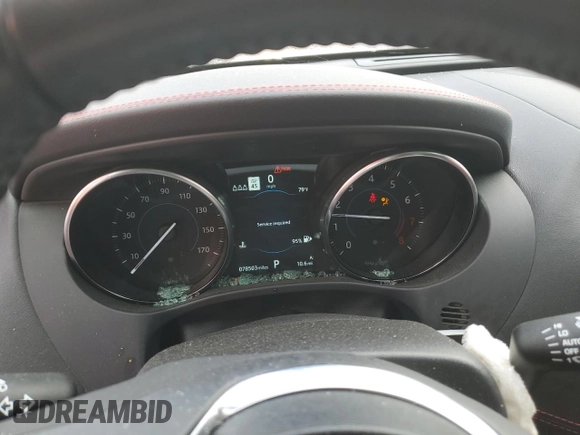2019 Jaguar F-Pace 25t R-Sport with VIN SADCL2FX3KA352611, listed as a Copart auction lot 51287315 with 78,503 mi miles and Non Repairable. Bid and sale history available at DreamBid. Image 9.