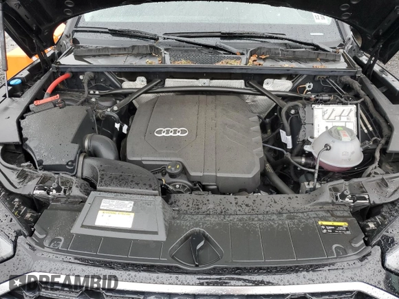 2024 Audi Q5 S line Premium with VIN WA1GAAFY3R2032645, listed as a Copart auction lot 60298405 with Not provided miles and Salvage title. Bid and sale history available at DreamBid. Image 12.