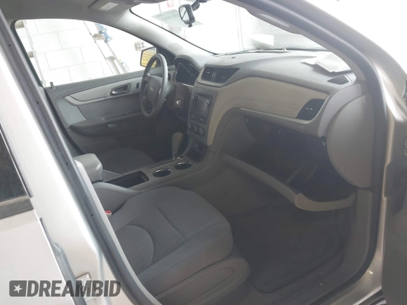 2013 Chevrolet Traverse LS with VIN 1GNKVFED8DJ106177, listed as a IAAI auction lot 41869165 with 106,786 mi miles and . Bid and sale history available at DreamBid. Image 5.