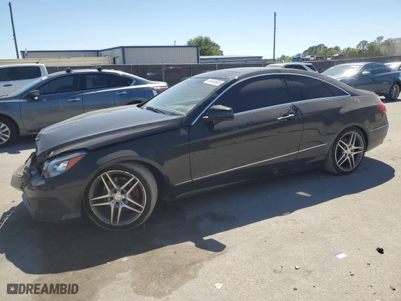 2015 Mercedes-Benz E-Class E 400 with VIN WDDKJ6FB6FF296638, listed as a Copart auction lot 49444685 with 51,109 mi miles and Salvage Title. Bid and sale history available at carsss.com. Image 1.