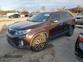 2015 Kia Sorento LX with VIN 5XYKTCA63FG585261, listed as a Copart auction lot 84011454 with 148,135 mi miles and Salvage title. Bid and sale history available at DreamBid. Image 1.