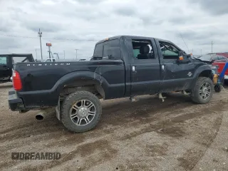 2013 Ford F-350 Platinum z VIN 1FT8W3BTXDEB51852, wystawiony jako Copart lot #58228825 z przebiegiem 6 577 mil mil oraz Szkoda całkowita • Salvage title. Historia ofert i sprzedaży dostępna na DreamBid. Obrazek 3.