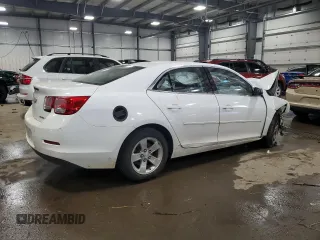 2014 Chevrolet Malibu LS with VIN 1G11A5SL6EF289520, listed as a Copart auction lot 46456805 with 143,016 mi miles and Salvage Title. Bid and sale history available at DreamBid. Image 3.