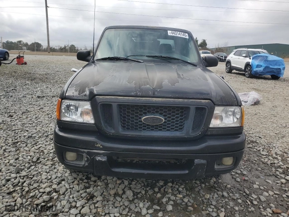 2005 Ford Ranger XL with VIN 1FTYR14U05PA23837, listed as a Copart auction lot 44314145 with 225,296 mi miles and Salvage Title. Bid and sale history available at carsss.com. Image 5.